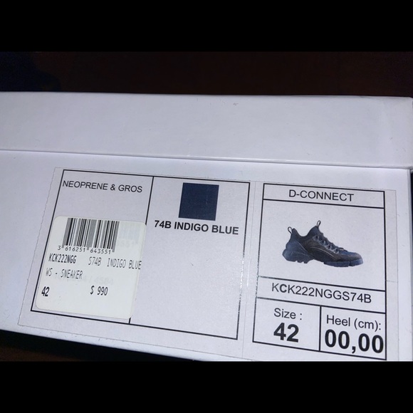 Dior D-connect sneakers - Picture 4 of 8